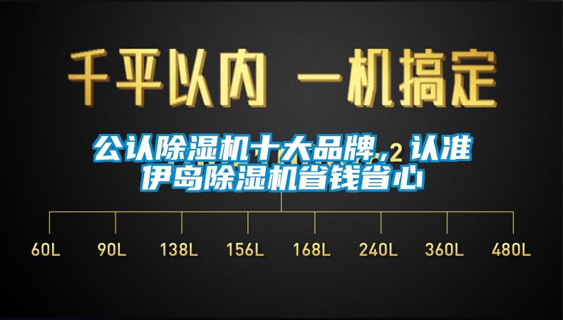 公認除濕機十大品牌，認準伊島除濕機省錢省心