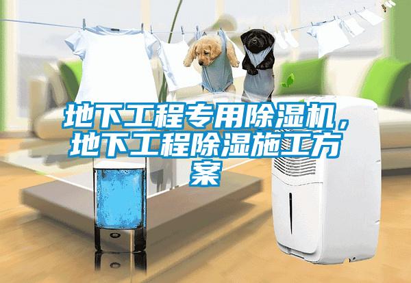 地下工程專用除濕機，地下工程除濕施工方案