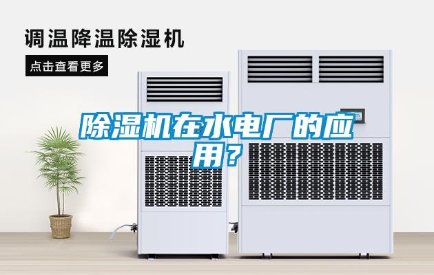 除濕機(jī)在水電廠的應(yīng)用？