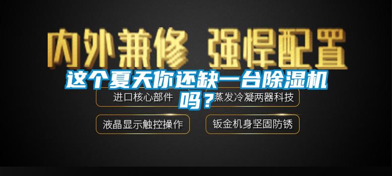 這個(gè)夏天你還缺一臺(tái)除濕機(jī)嗎？