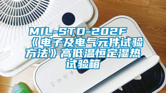 MIL-STD-202F《電子及電氣元件試驗(yàn)方法》高低溫恒定濕熱試驗(yàn)箱