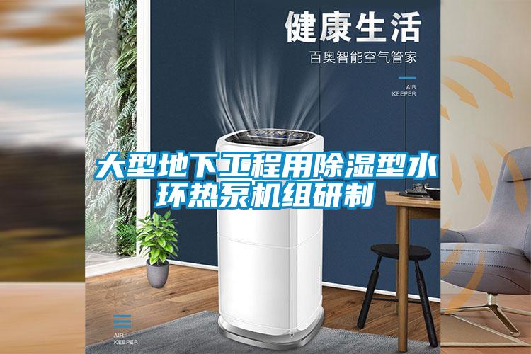 大型地下工程用除濕型水環(huán)熱泵機(jī)組研制