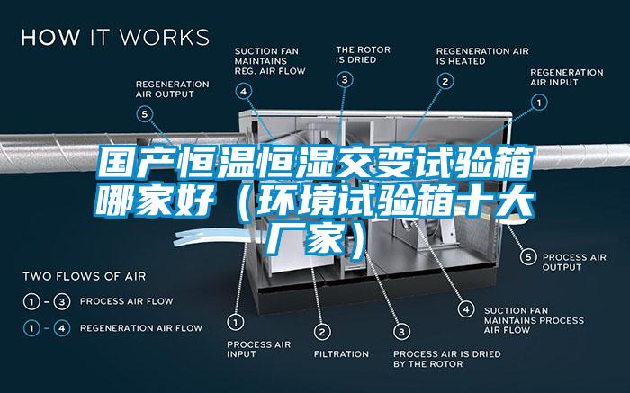 國產(chǎn)恒溫恒濕交變?cè)囼?yàn)箱哪家好（環(huán)境試驗(yàn)箱十大廠家）