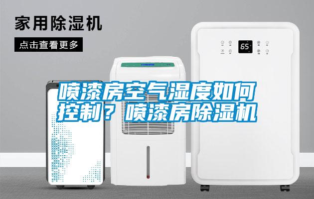 噴漆房空氣濕度如何控制？噴漆房除濕機