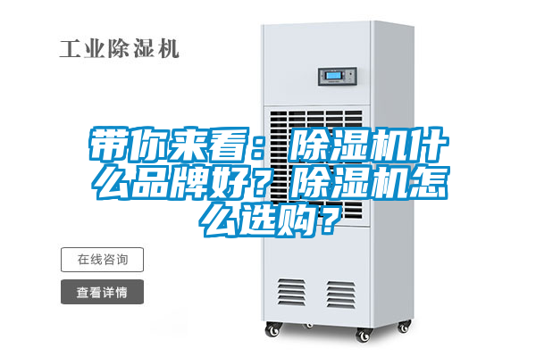 帶你來看：除濕機什么品牌好？除濕機怎么選購？