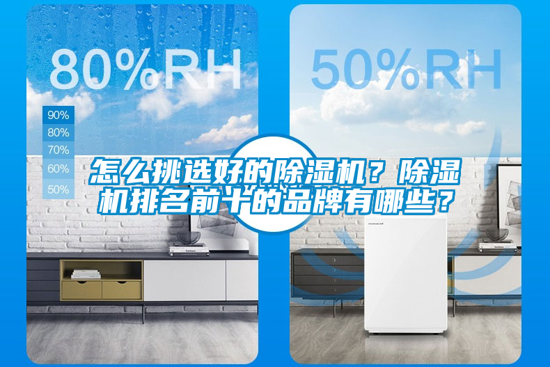 怎么挑選好的除濕機(jī)？除濕機(jī)排名前十的品牌有哪些？