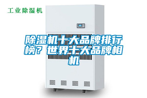 除濕機十大品牌排行榜？世界十大品牌相機