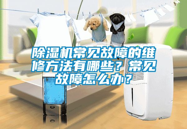 除濕機(jī)常見故障的維修方法有哪些？常見故障怎么辦？