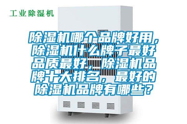 除濕機哪個品牌好用，除濕機什么牌子最好品質(zhì)最好，除濕機品牌十大排名，最好的除濕機品牌有哪些？